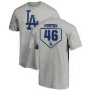 Burt Hooton Los Angeles Dodgers RBI T-Shirt - Heathered Gray