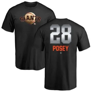 Buster Posey San Francisco Giants Midnight Mascot T-Shirt - Black