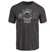 Butch Goring Los Angeles Kings Insignia Tri-Blend T-Shirt - Black