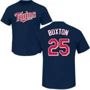 Byron Buxton Minnesota Twins Name & Number T-Shirt - Navy