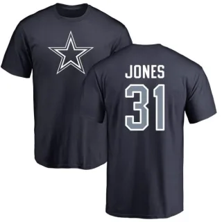 Byron Jones Dallas Cowboys Name & Number Logo T-Shirt - Navy