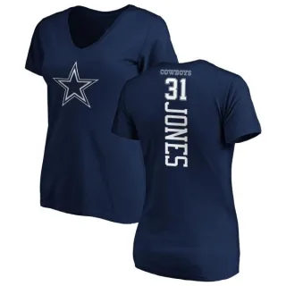 Byron Jones Women's Dallas Cowboys Backer T-Shirt - Navy