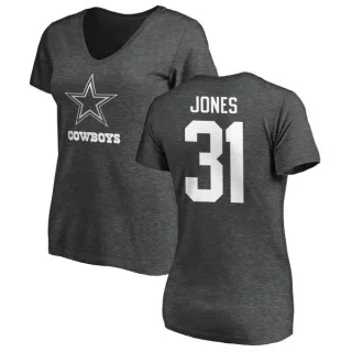 Byron Jones Women's Dallas Cowboys One Color T-Shirt - Ash