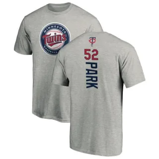 Byung-Ho Park Minnesota Twins Backer T-Shirt - Ash