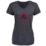 Cale Makar Women's Colorado Avalanche Insignia Tri-Blend T-Shirt - Navy