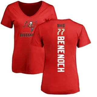 Caleb Benenoch Women's Tampa Bay Buccaneers Backer Slim Fit T-Shirt - Red