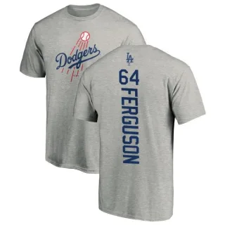 Caleb Ferguson Los Angeles Dodgers Backer T-Shirt - Ash