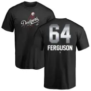 Caleb Ferguson Los Angeles Dodgers Midnight Mascot T-Shirt - Black