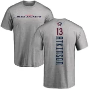 Cam Atkinson Columbus Blue Jackets Backer T-Shirt - Ash