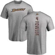 Cam Fowler Anaheim Ducks Backer T-Shirt - Ash