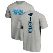 Cam Newton Carolina Panthers Backer T-Shirt - Ash