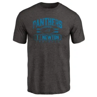 Cam Newton Carolina Panthers Flanker Tri-Blend T-Shirt - Black