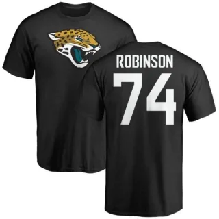 Cam Robinson Jacksonville Jaguars Name & Number Logo T-Shirt - Black