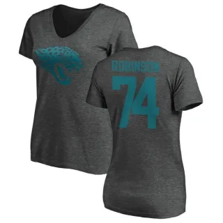 Cam Robinson Women's Jacksonville Jaguars One Color T-Shirt - Ash