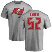 Cameron Lynch Tampa Bay Buccaneers Name & Number Logo T-Shirt - Ash