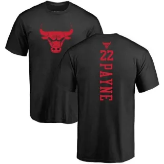 Cameron Payne Chicago Bulls Black One Color Backer T-Shirt