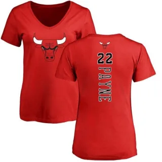 Cameron Payne Women's Chicago Bulls Red Backer T-Shirt