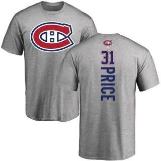 Carey Price Montreal Canadiens Backer T-Shirt - Ash