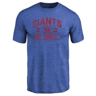 Carl Banks New York Giants Flanker Tri-Blend T-Shirt - Royal