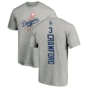 Carl Crawford Los Angeles Dodgers Backer T-Shirt - Ash