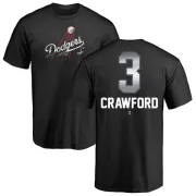 Carl Crawford Los Angeles Dodgers Midnight Mascot T-Shirt - Black