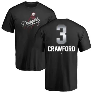 Carl Crawford Los Angeles Dodgers Midnight Mascot T-Shirt - Black