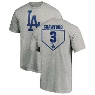 Carl Crawford Los Angeles Dodgers RBI T-Shirt - Heathered Gray