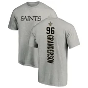 Carl Granderson New Orleans Saints Backer T-Shirt - Ash