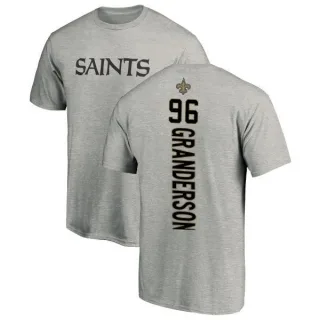 Carl Granderson New Orleans Saints Backer T-Shirt - Ash