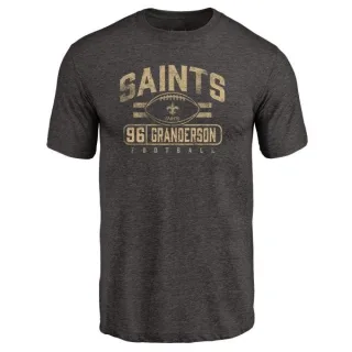 Carl Granderson New Orleans Saints Flanker Tri-Blend T-Shirt - Black