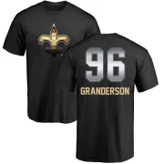 Carl Granderson New Orleans Saints Midnight Mascot T-Shirt - Black