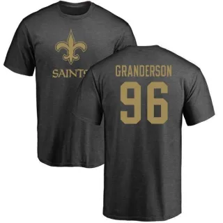 Carl Granderson New Orleans Saints One Color T-Shirt - Ash