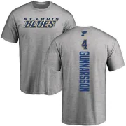 Carl Gunnarsson St. Louis Blues Backer T-Shirt - Ash