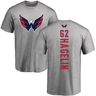 Carl Hagelin Washington Capitals Backer T-Shirt - Ash