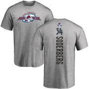 Carl Soderberg Colorado Avalanche Backer T-Shirt - Ash