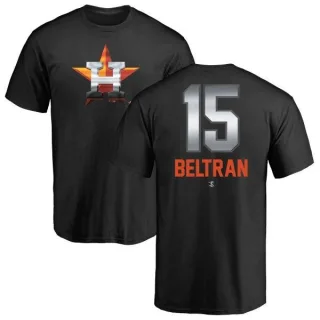 Carlos Beltran Houston Astros Midnight Mascot T-Shirt - Black