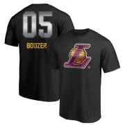 Carlos Boozer Los Angeles Lakers Black Midnight Mascot T-Shirt