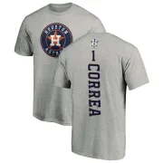 Carlos Correa Houston Astros Backer T-Shirt - Ash