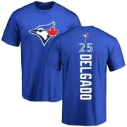 Carlos Delgado Toronto Blue Jays Backer T-Shirt - Royal