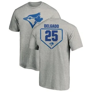 Carlos Delgado Toronto Blue Jays RBI T-Shirt - Heathered Gray