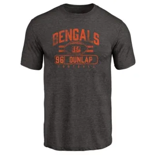 Carlos Dunlap Cincinnati Bengals Flanker Tri-Blend T-Shirt - Black