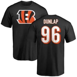 Carlos Dunlap Cincinnati Bengals Name & Number Logo T-Shirt - Black