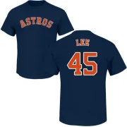 Carlos Lee Houston Astros Name & Number T-Shirt - Navy