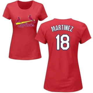 Carlos Martinez Women's St. Louis Cardinals Name & Number T-Shirt - Red