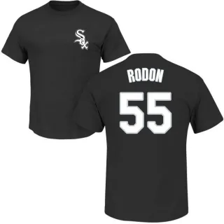 Carlos Rodon Chicago White Sox Name & Number T-Shirt - Black
