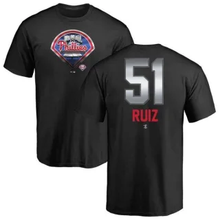 Carlos Ruiz Philadelphia Phillies Midnight Mascot T-Shirt - Black