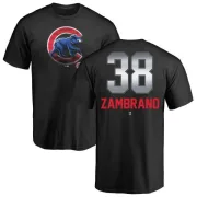 Carlos Zambrano Chicago Cubs Midnight Mascot T-Shirt - Black