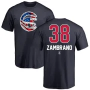 Carlos Zambrano Chicago Cubs Name and Number Banner Wave T-Shirt - Navy