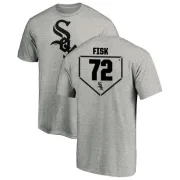 Carlton Fisk Chicago White Sox RBI T-Shirt - Heathered Gray