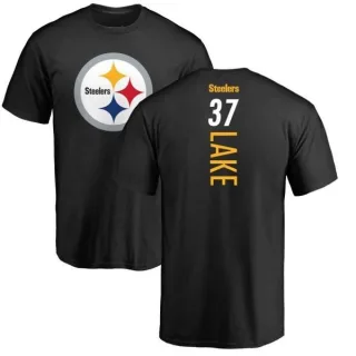 Carnell Lake Pittsburgh Steelers Backer T-Shirt - Black